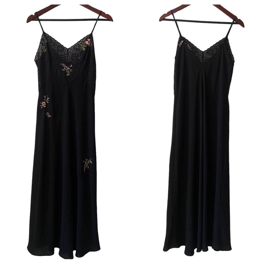 Oscar De La Renta Pink Label Black  Slip On  Dress Size S